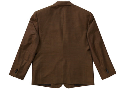 Supreme Sharkskin Suit Brown
