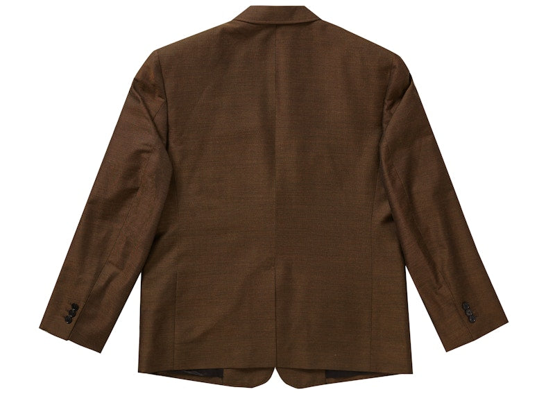 Supreme Sharkskin Suit Brown