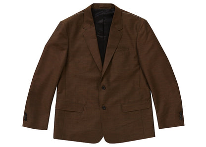 Supreme Sharkskin Suit Brown