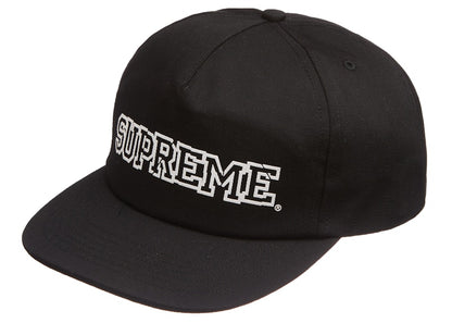 Supreme Shattered Logo 5-Panel Black