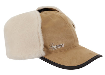Supreme Shearling Earflap 6-Panel Brown
