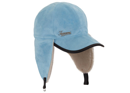 Supreme Shearling Earflap 6-Panel Light Blue
