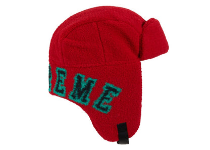 Supreme Shearling Trooper Red