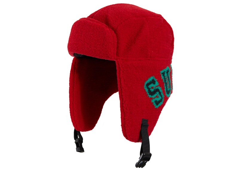 Supreme Shearling Trooper Red