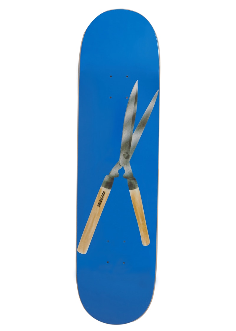 Supreme Shears Skateboard Deck Royal