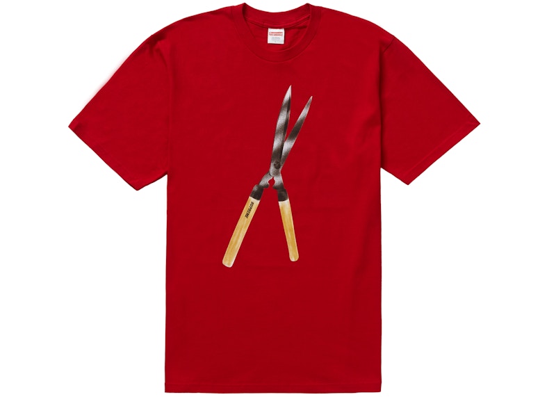 Supreme Shears Tee Red
