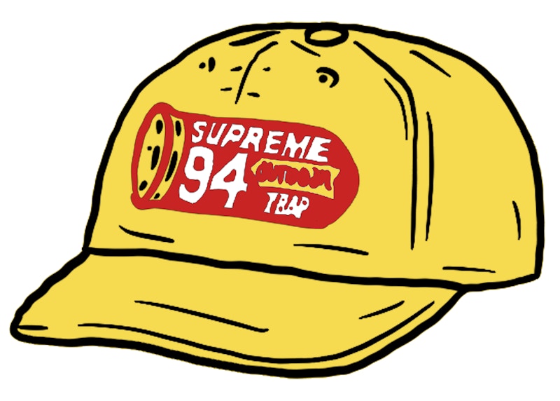 Supreme Shell Patch 6-Panel Lime