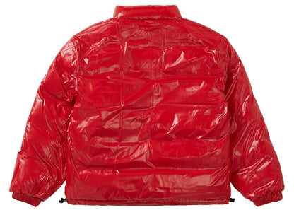 Supreme Shiny Reversible Puffy Jacket Black