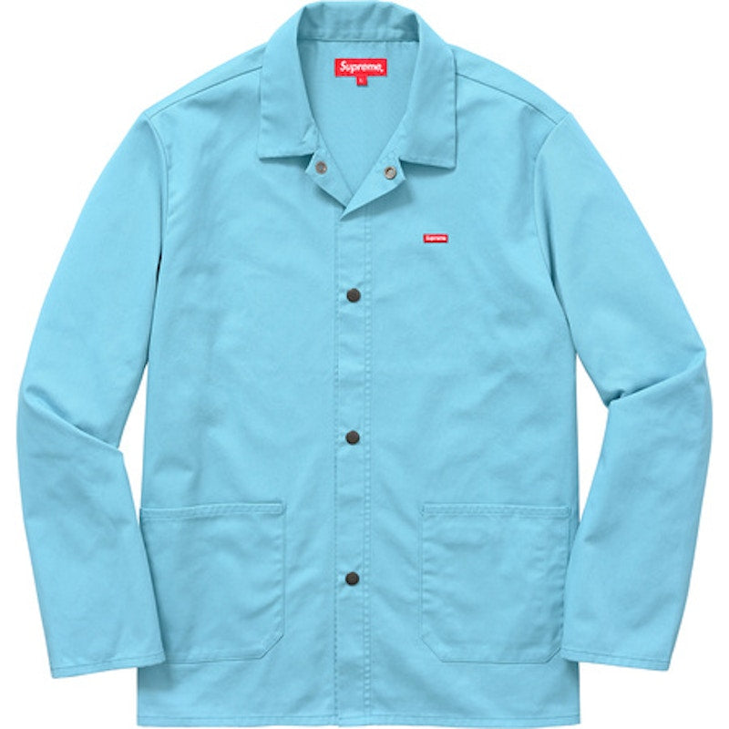 Supreme Shop Jacket Baby Blue