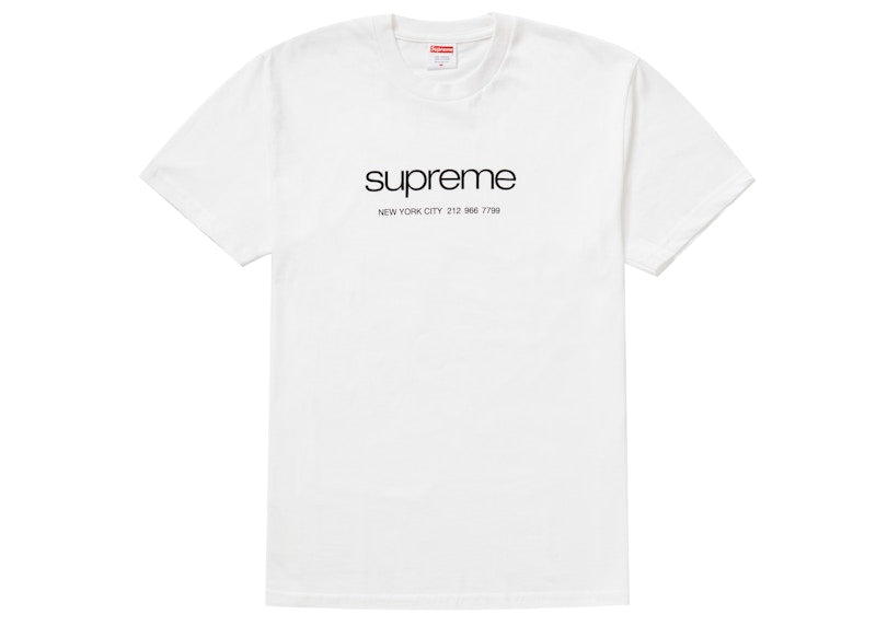 Supreme Shop Tee White