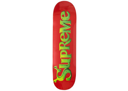 Supreme Shrek Skateboard Deck Red