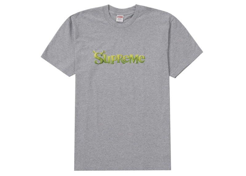 Supreme Shrek Tee Heather Grey