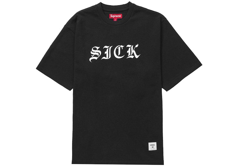 Supreme Sick S/S Top Black