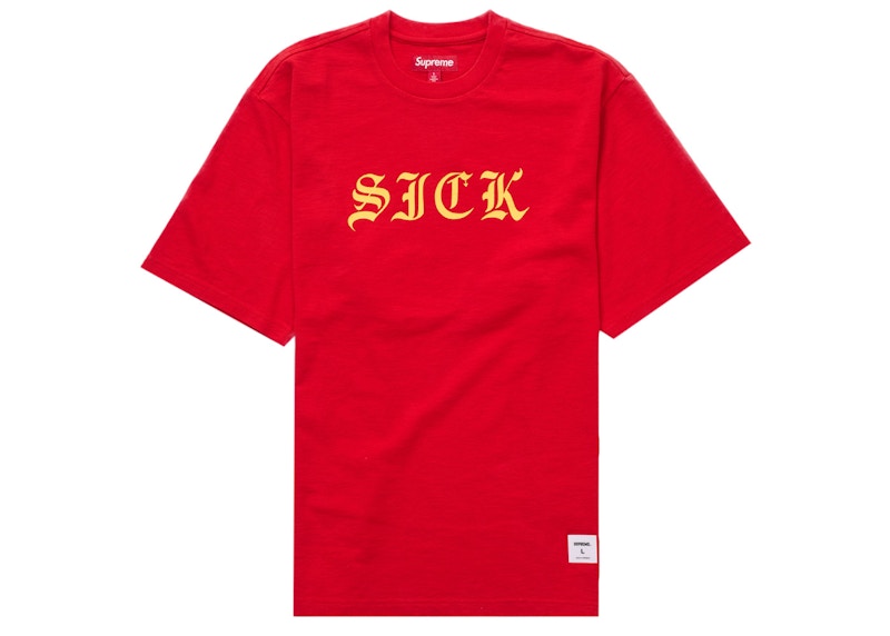 Supreme Sick S/S Top Red