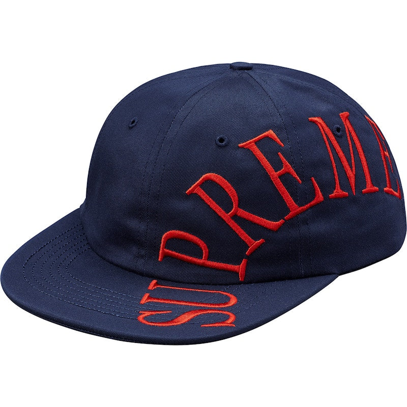 Supreme Side Arc 6-Panel Navy
