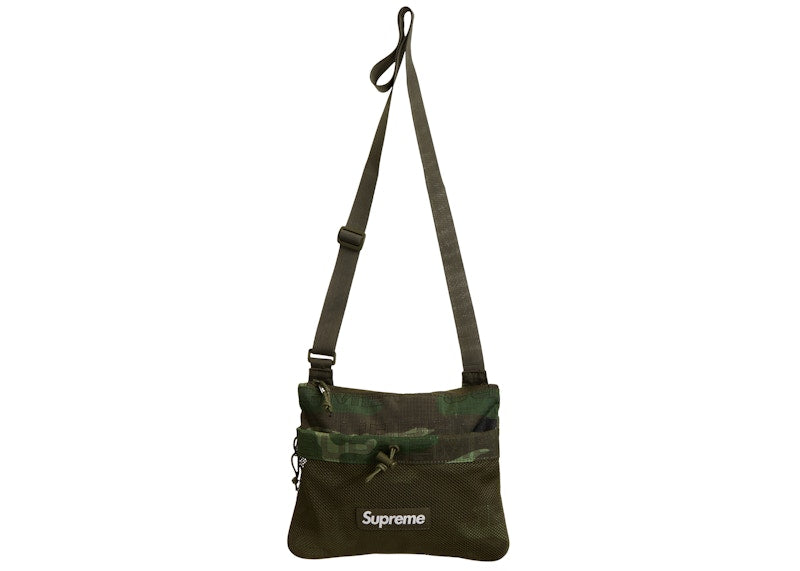 Supreme Side Bag Woodland Camo