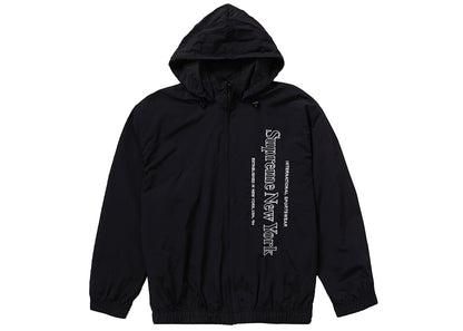 Supreme Side Logo Track Jacket Black