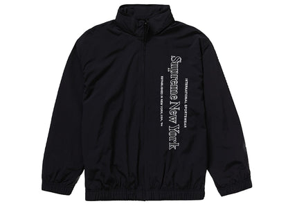 Supreme Side Logo Track Jacket Black