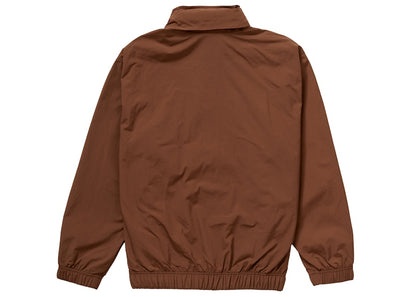 Supreme Side Logo Track Jacket Brown