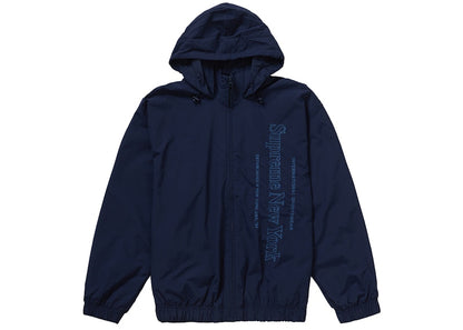 Supreme Side Logo Track Jacket Navy