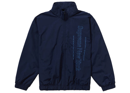 Supreme Side Logo Track Jacket Navy