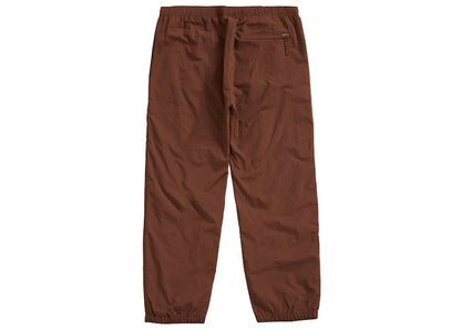 Supreme Side Logo Track Pant Brown
