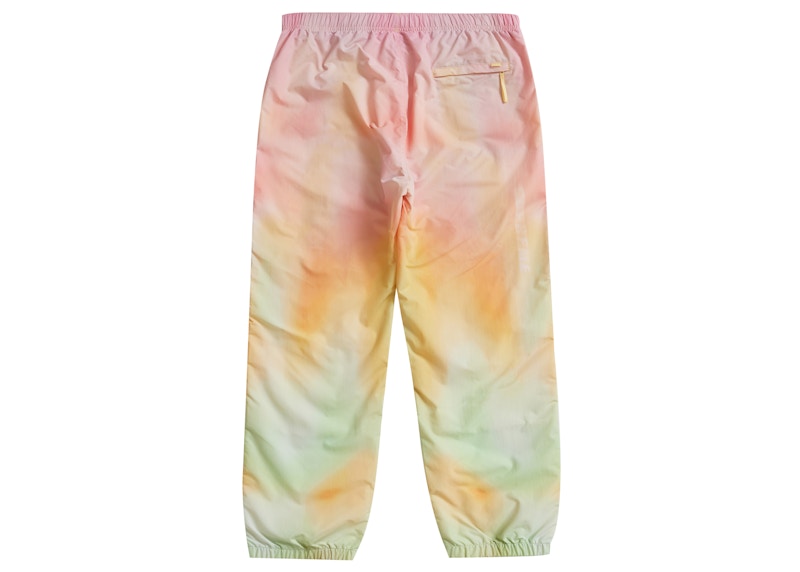 Supreme Side Logo Track Pant Yellow Gradient