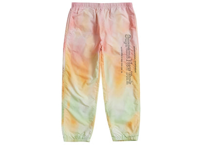 Supreme Side Logo Track Pant Yellow Gradient