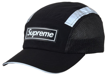 Supreme Side Mesh Camp Cap Black