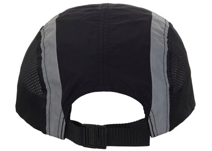 Supreme Side Mesh Camp Cap Black