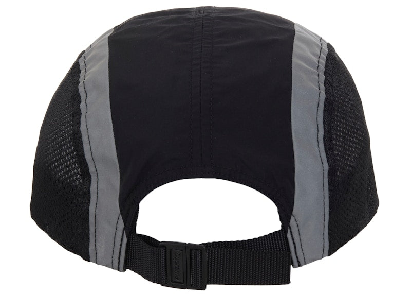 Supreme Side Mesh Camp Cap Black