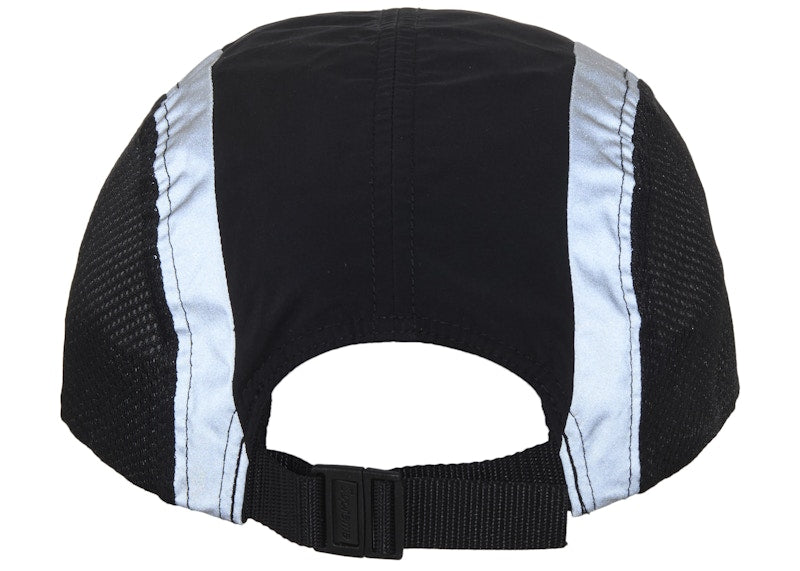 Supreme Side Mesh Camp Cap Black