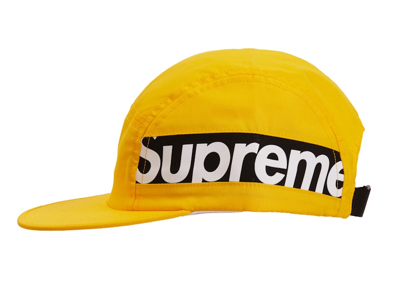 Supreme Side Panel Camp Cap Gold