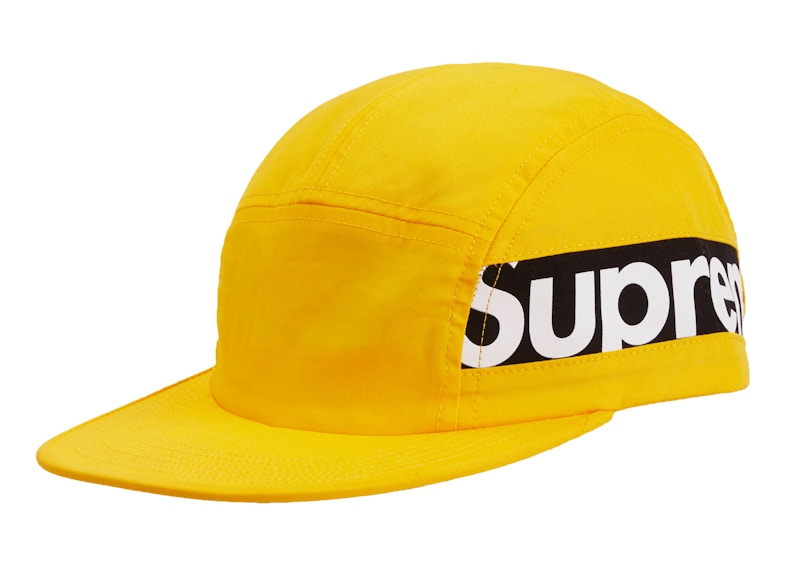 Supreme Side Panel Camp Cap Gold