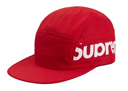 Supreme Side Panel Camp Cap Red