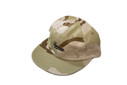 Supreme Side Pocket Script Logo 6-Panel Desert Camo