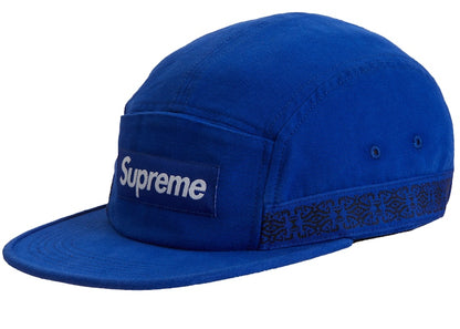 Supreme Side Tape Camp Cap Royal