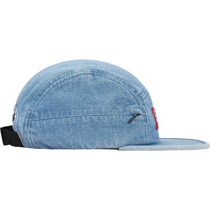 Supreme Side Zip Camp Cap Denim