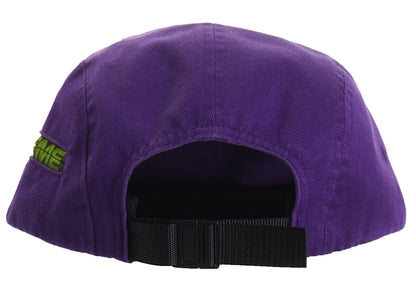 Supreme Side Zip Camp Cap (SS19) Purple