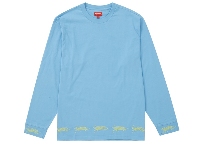 Supreme Signature L/S Top Blue