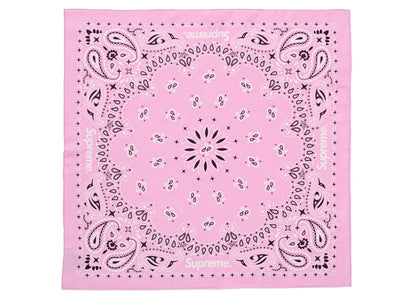 Supreme Silk Bandana Pink