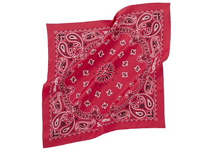 Supreme Silk Bandana Red