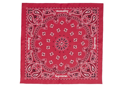 Supreme Silk Bandana Red
