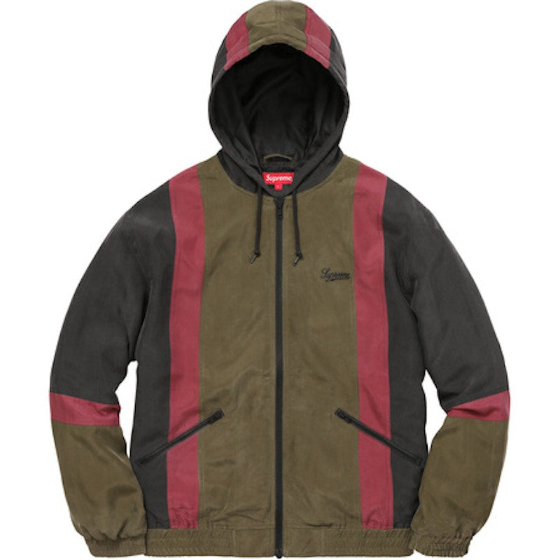 Supreme Silk Hooded Jacket Black