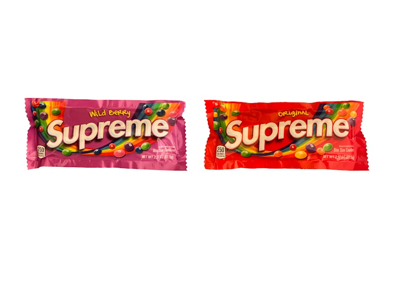 Supreme Skittles Set (Not Fit For Human Consumption) Red & Purple