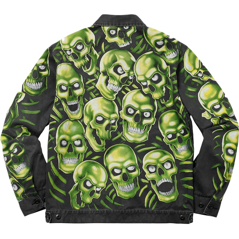 Supreme Skull Pile Work Jacket Multi