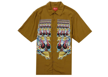 Supreme Skulls S/S Shirt Light Brown