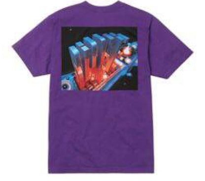 Supreme Skyscraper Tee Purple