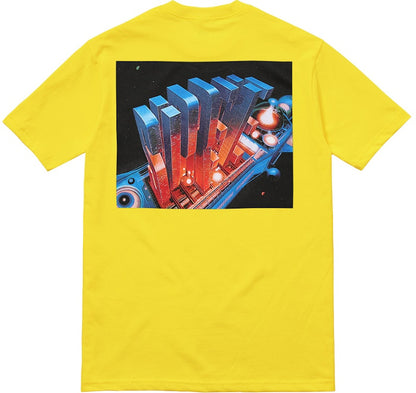 Supreme Skyscraper Tee Yellow