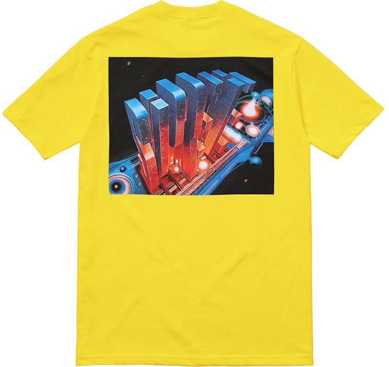 Supreme Skyscraper Tee Yellow